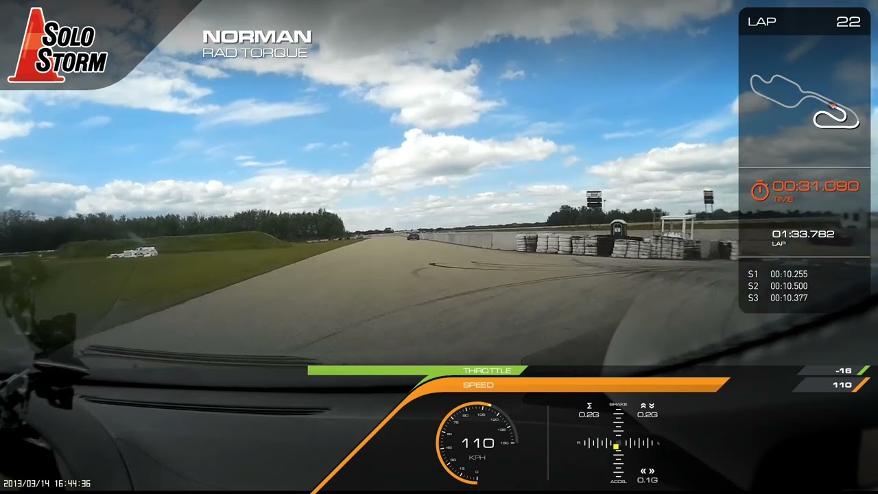 First time at Rad Torque Raceway road course.
