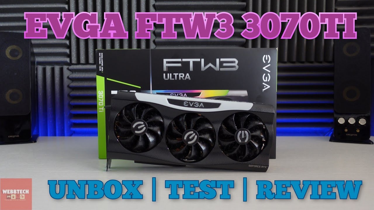 Видеокарта EVGA RTX 3070ti FTW3 Ultra 8 ГБ — распаковка | тест | обзор