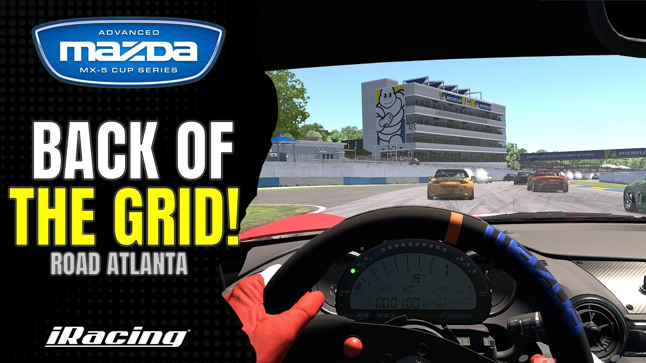 From Last to Top 10 | iRacing MX-5 at Road Atlanta