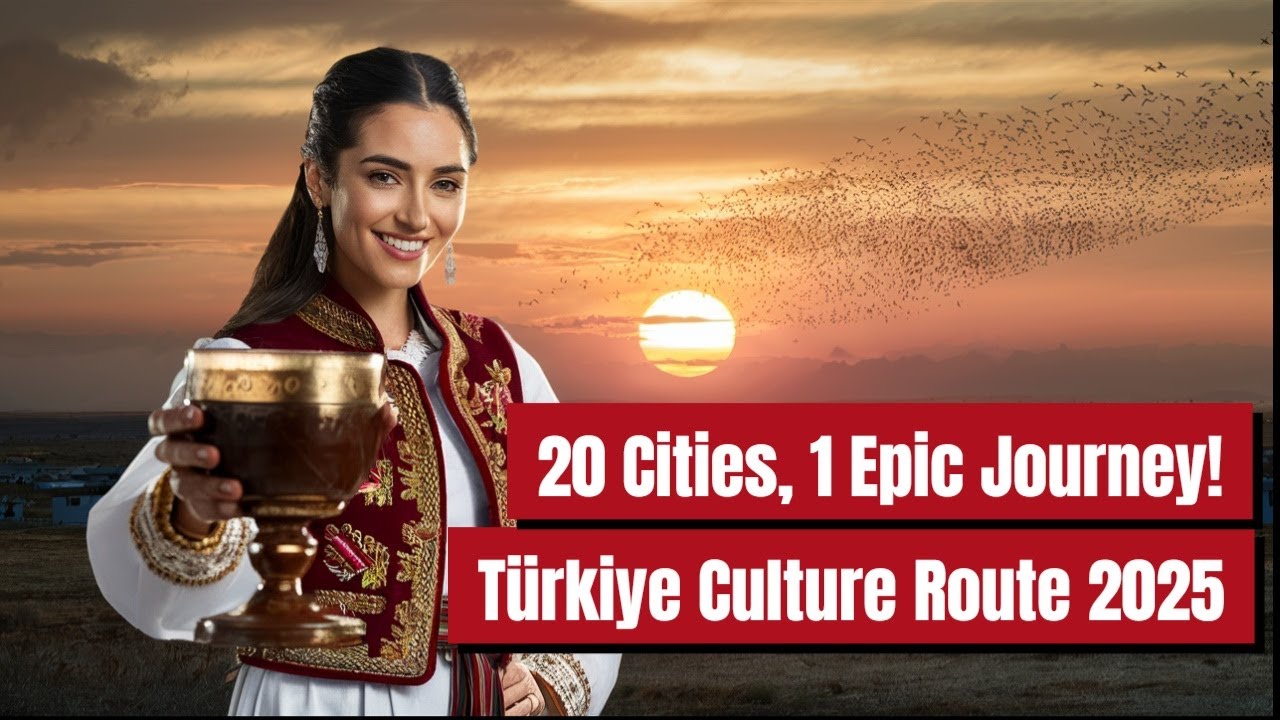 T&uuml;rkiye Culture Route Festival 2025 | 20 Cities, 7 Months, One Epic Cultural Journey!