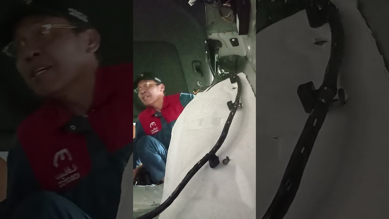 2024 Geely removed L/H Quarter wiring harness for denter thank you for watching pls like and subscri