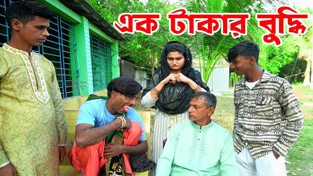 এক টাকার বুদ্ধি বাদাইমা নিউ কৌতুক II সুখের আলো HD
