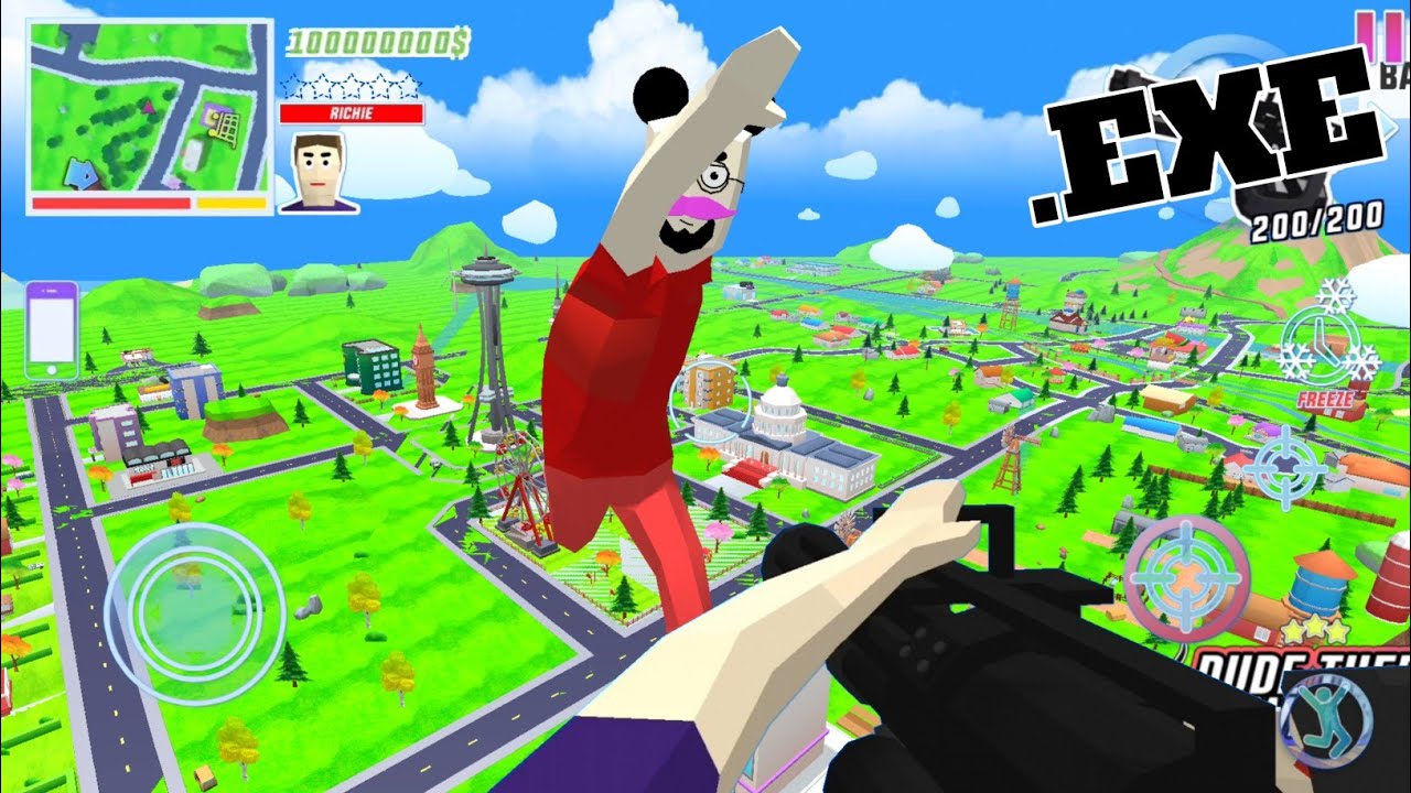 Dude Theft Wars .Exe | Dude Theft Wars Funny Moments | DTW #1295