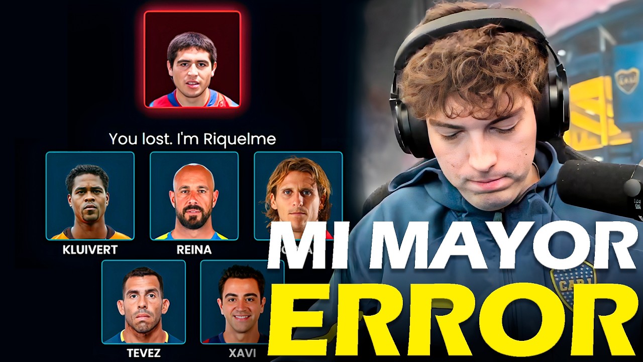 MI PEOR ERROR EN FUTBOL 11 | DAVOO XENEIZE JUEGA FUTBOL 11