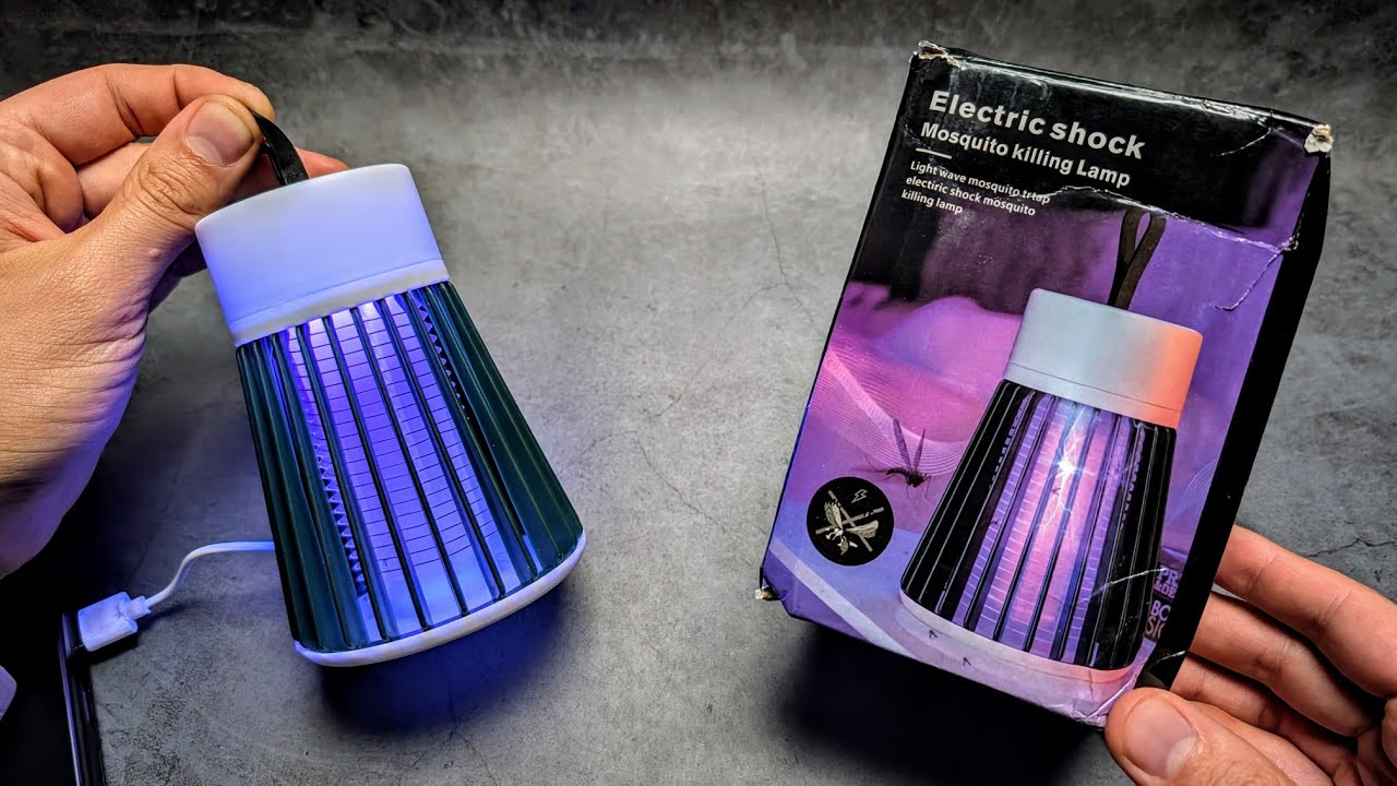 Electric Shock Mosquito Killing Lamp - Review & TEST