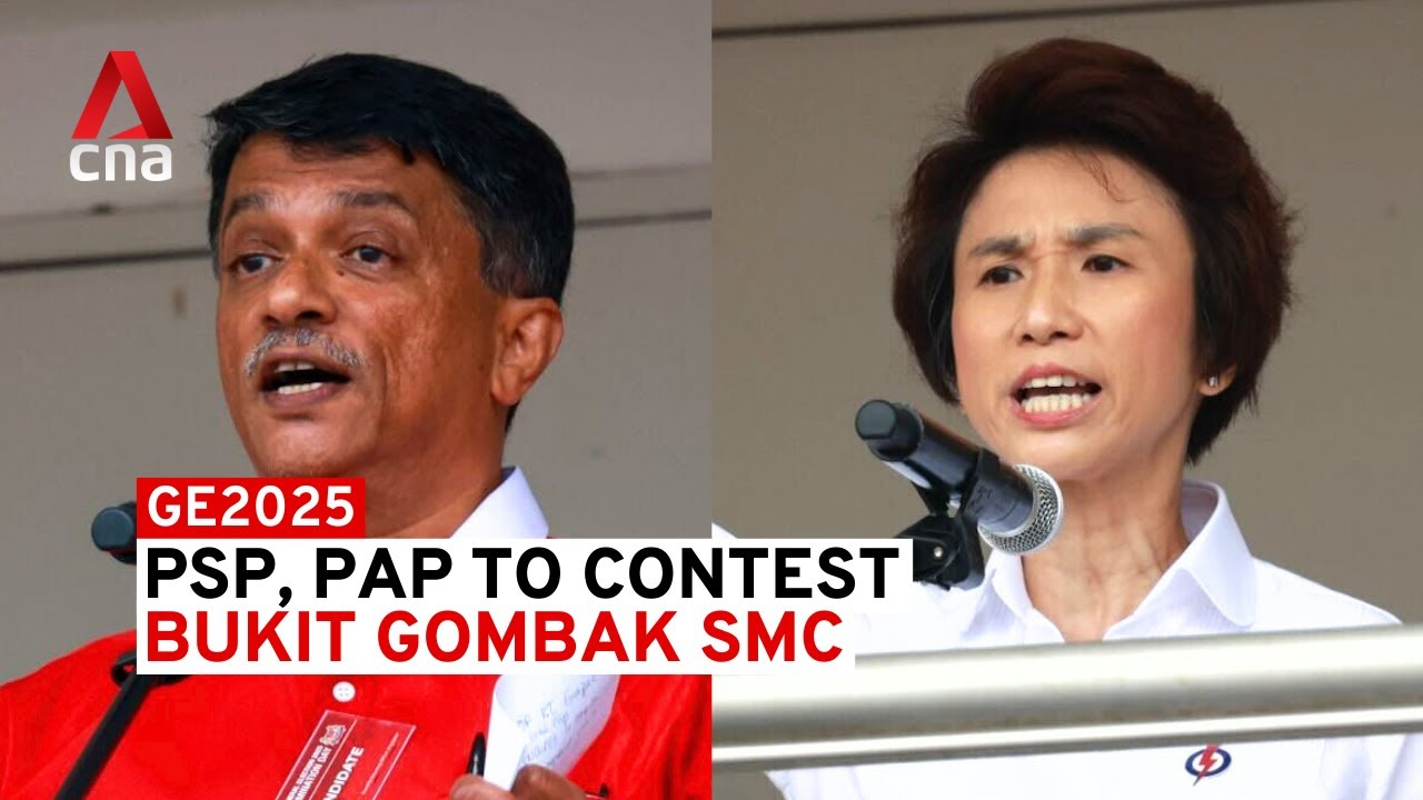 GE2025 Nomination Day: PSP and PAP speeches for Bukit Gombak SMC