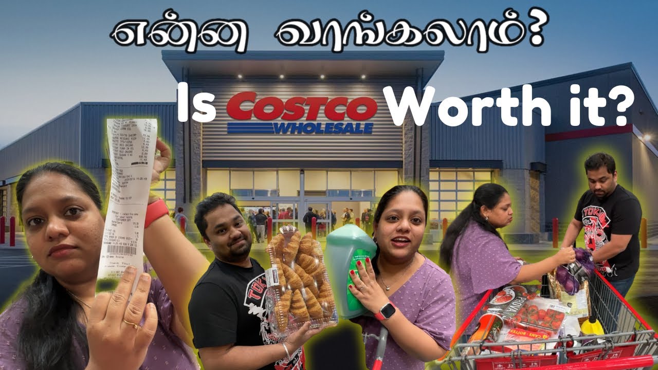 வார இறுதி ஷாப்பிங் at Costco | What’s inside Costco? Canada Tamil Vlog