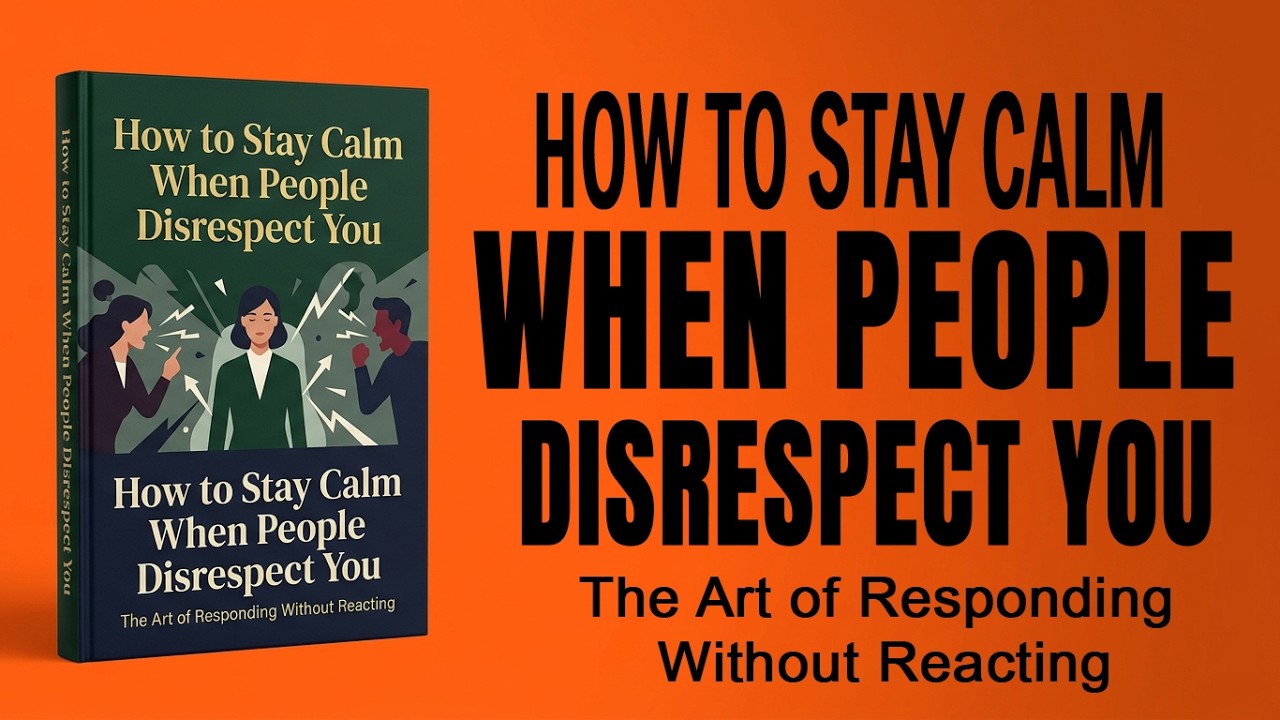 How to Stay Calm When People Disrespect You | Audiobook