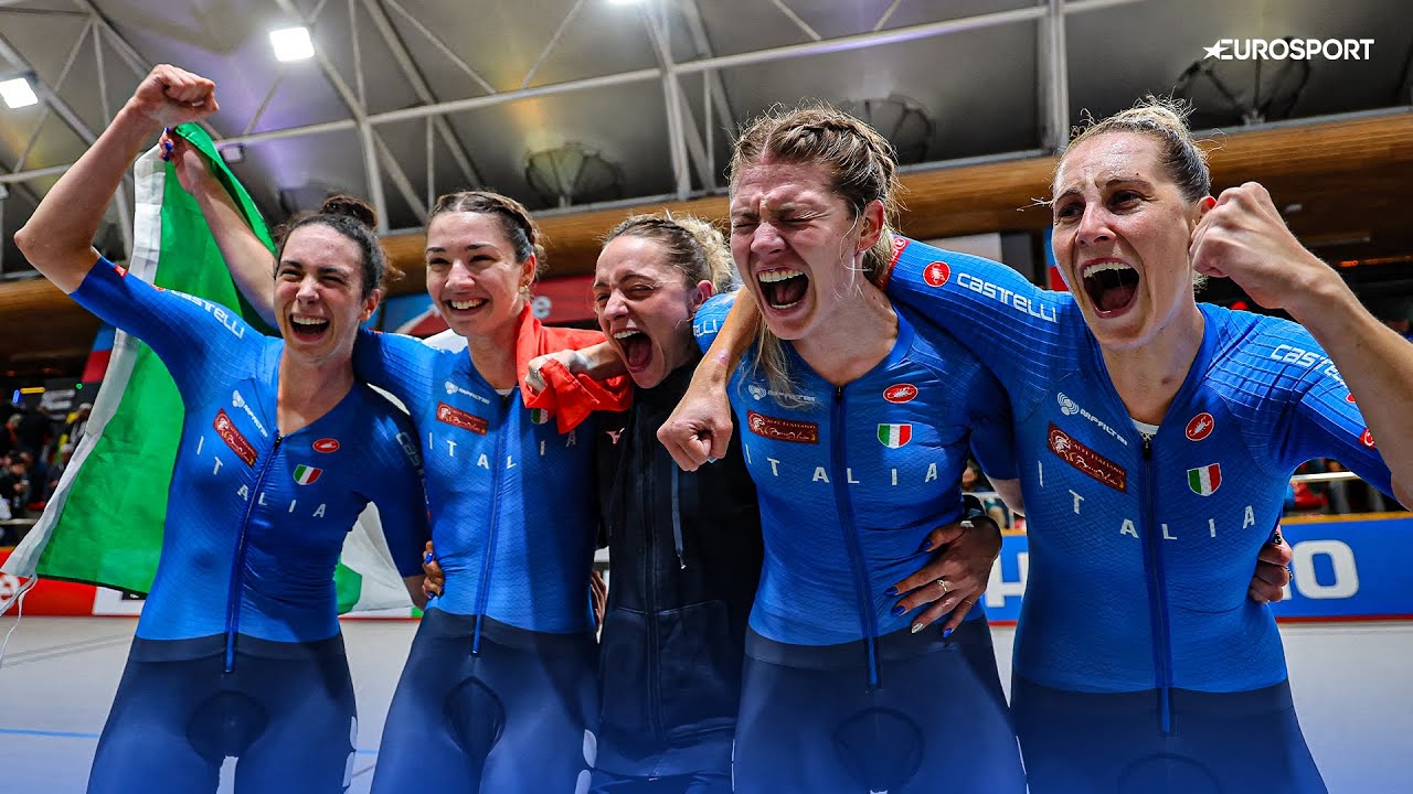 MAGICA ITALIA! Germania piegata e ORO nell'inseguimento a squadre! | MONDIALI | RIVIVI LA GARA