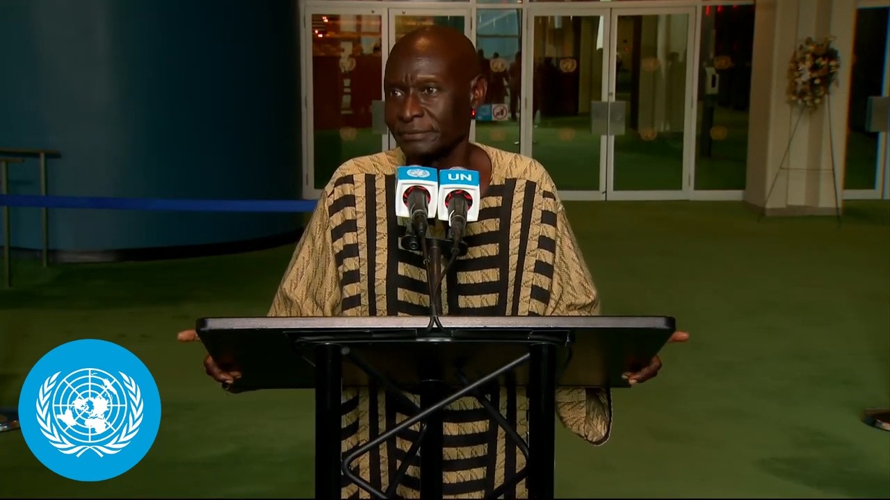 Secretary-General Candidates: Olara Otunnu - Media Stakeout | United Nations