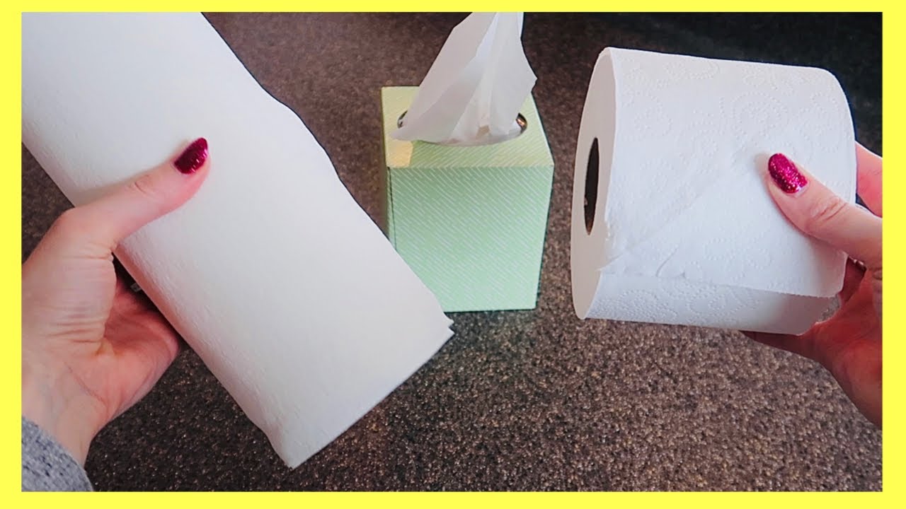 Your Paper Towels & Toilet Rolls WILL NEVER BE THE SAME!! (Bathroom & Kitchen Cleaning Life Hacks)