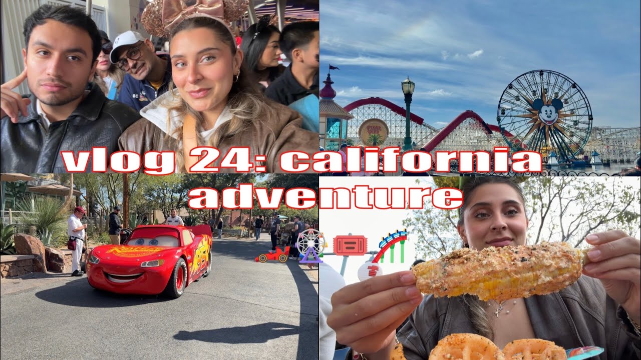 vlog 24 | going to california adeventure !|
