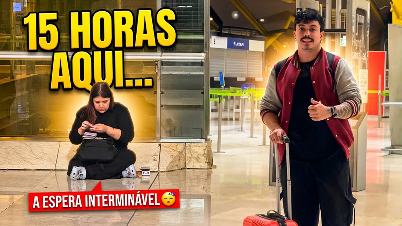 EP 02 de 03 - 15 HORAS PRESOS NO AEROPORTO DE MADRI: A 