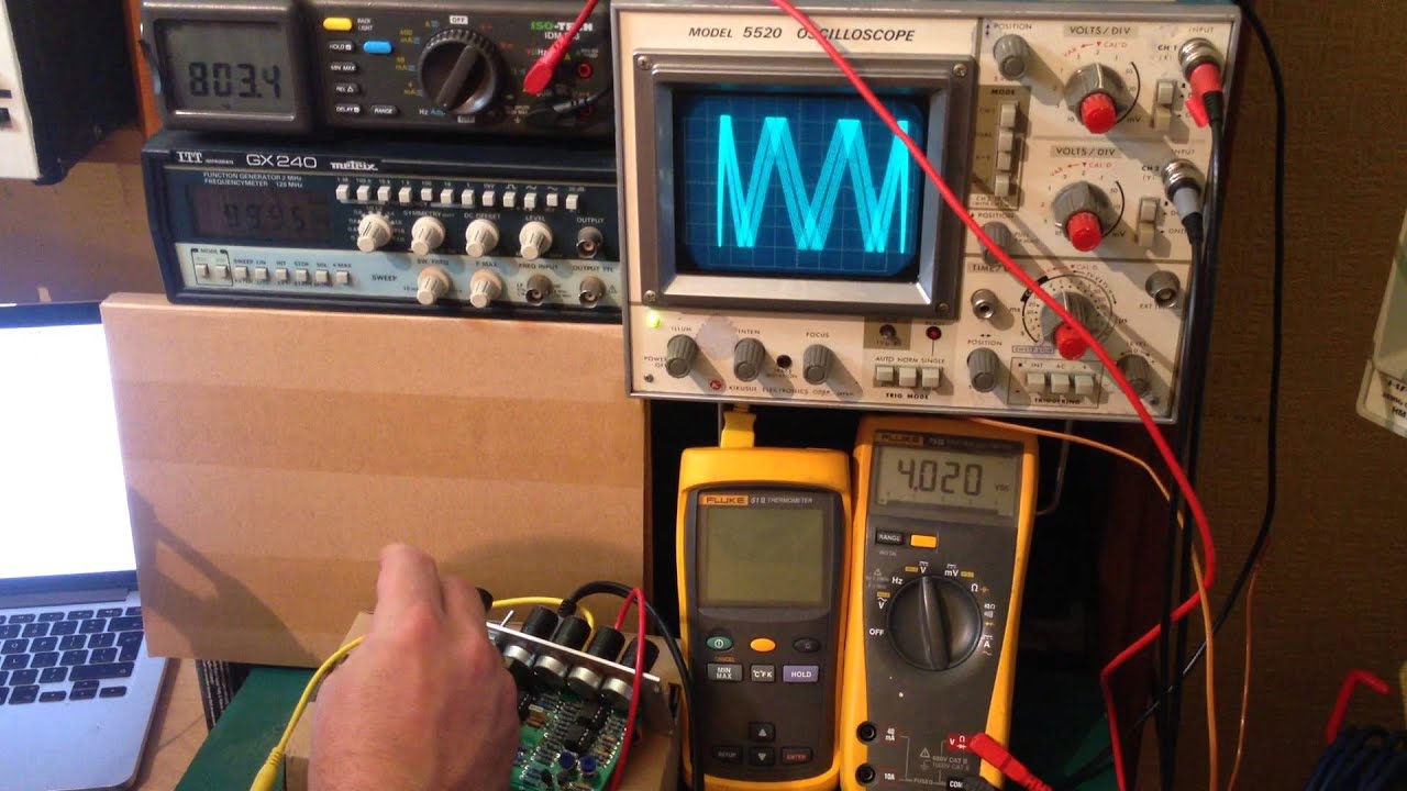 How to use lissajous to tune an Oscillator