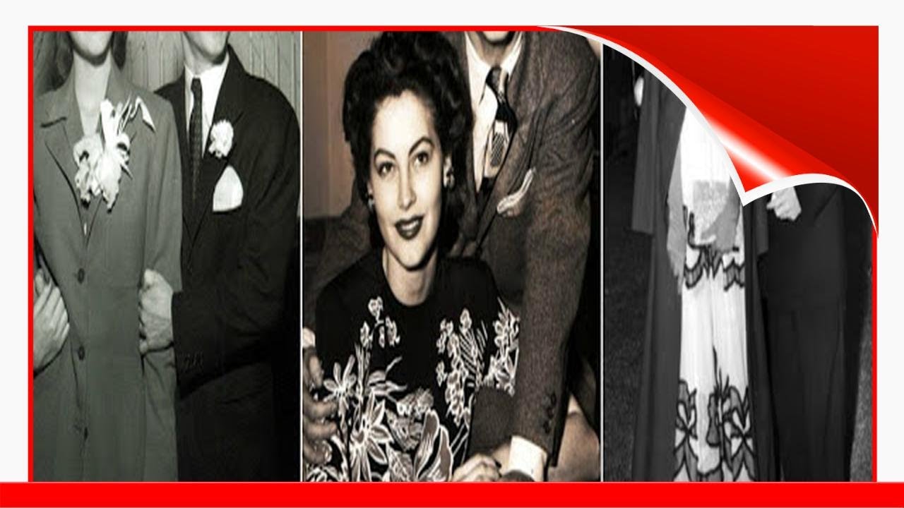 32 Belles Photographies De Mickey Rooney Et Ava Gardner Pendant Leur Court Mariage, 1942-43 !