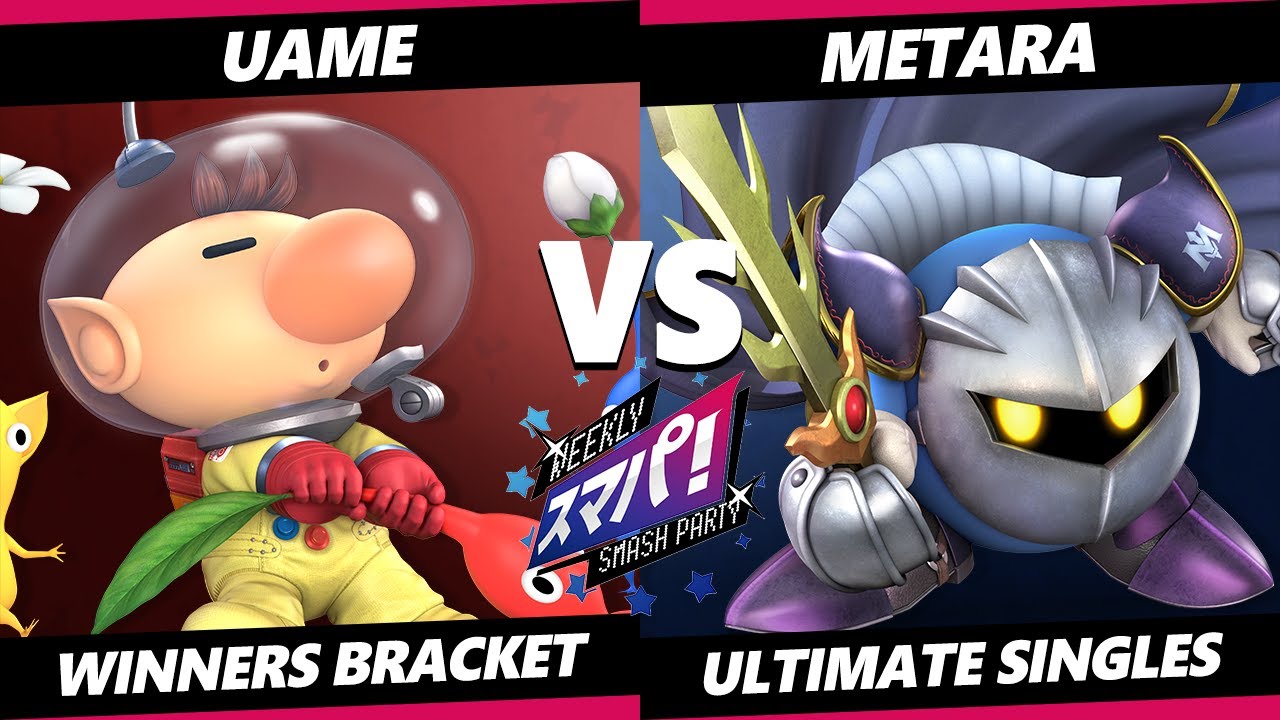 Sumapa 110 - Uame (Olimar) Vs. Metara (Meta Knight) Smash Ultimate - SSBU