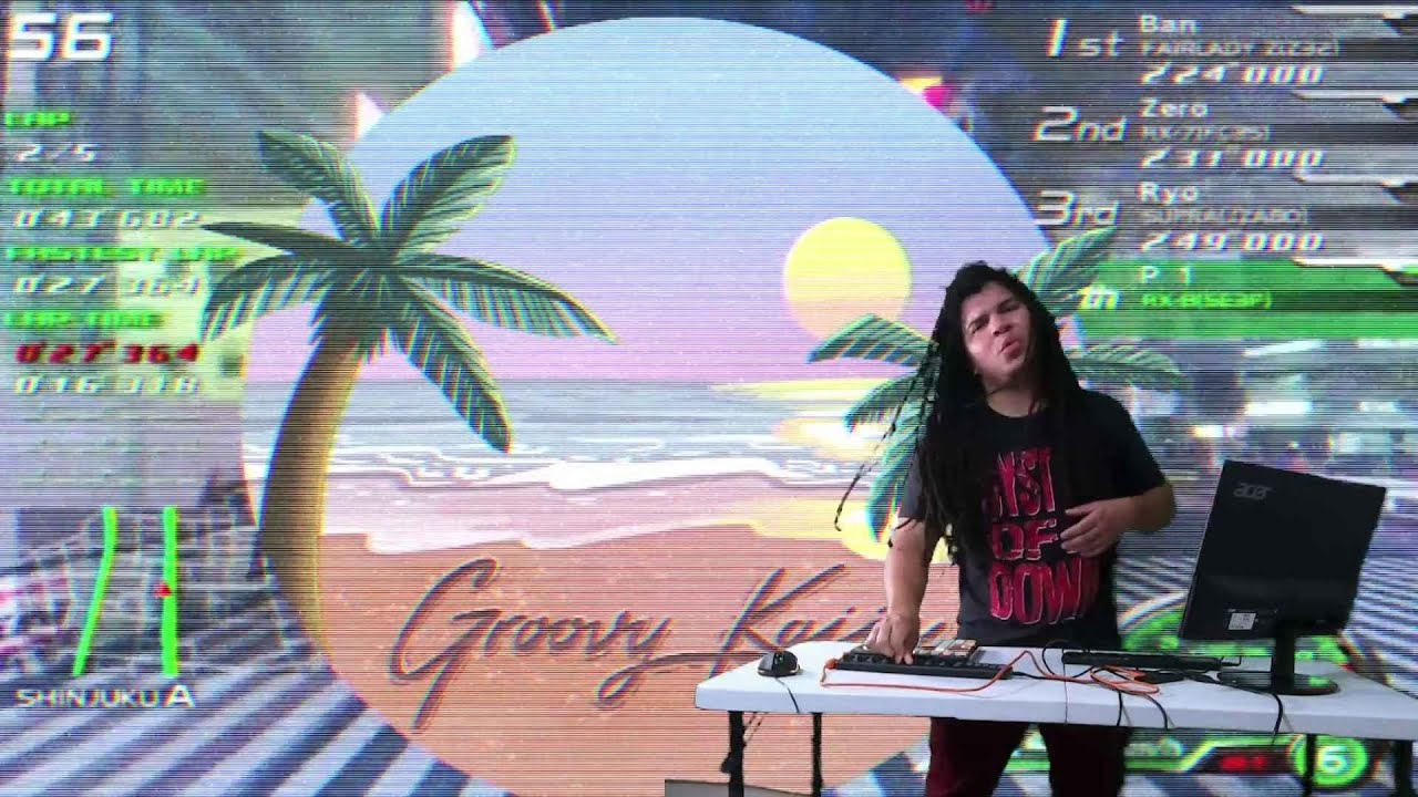 Groovy Kaiju @ Vaporshave 2022 | future funk live set