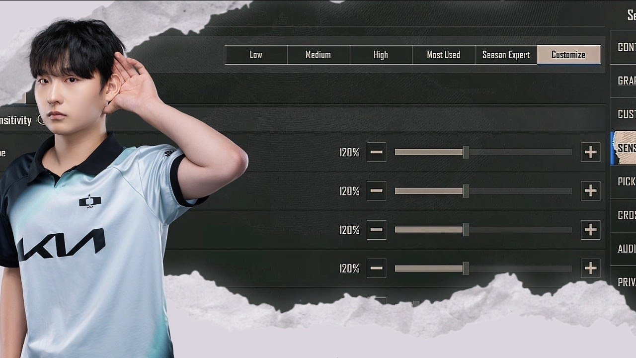 DK nolbu 🇰🇷 Korean eSports sensitivity and control code 🤯 BGMi & PUBG smooth gyro 🔥