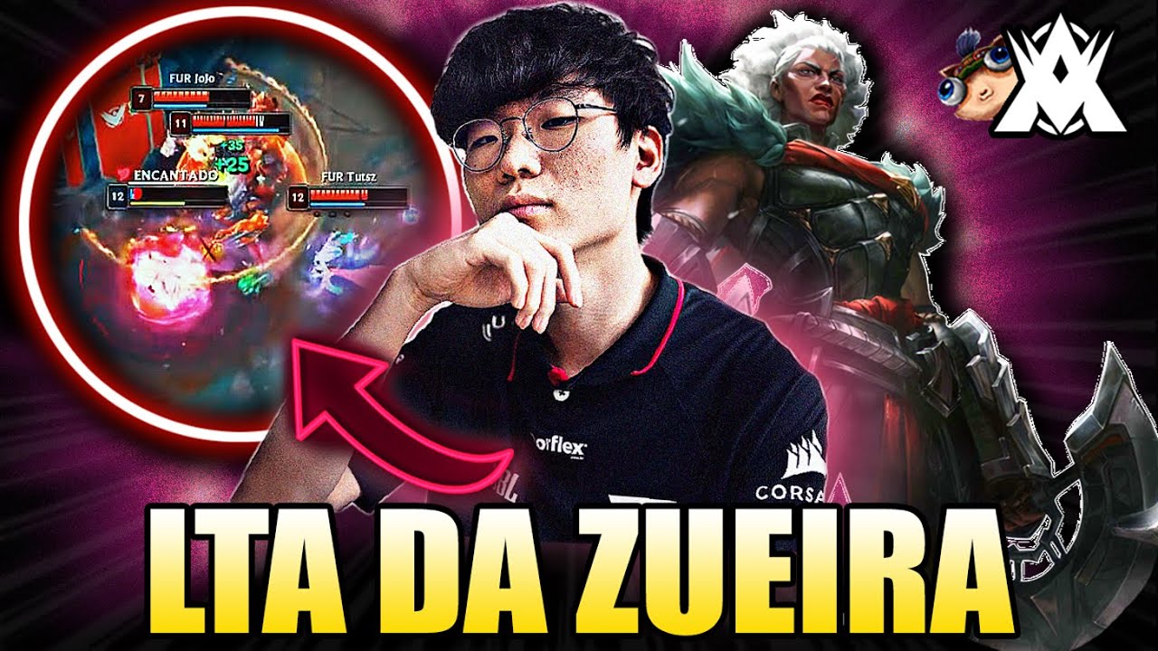 a PLAY do WIZER que ENTROU PRA HISTÓRIA - LTA DA ZUEIRA
