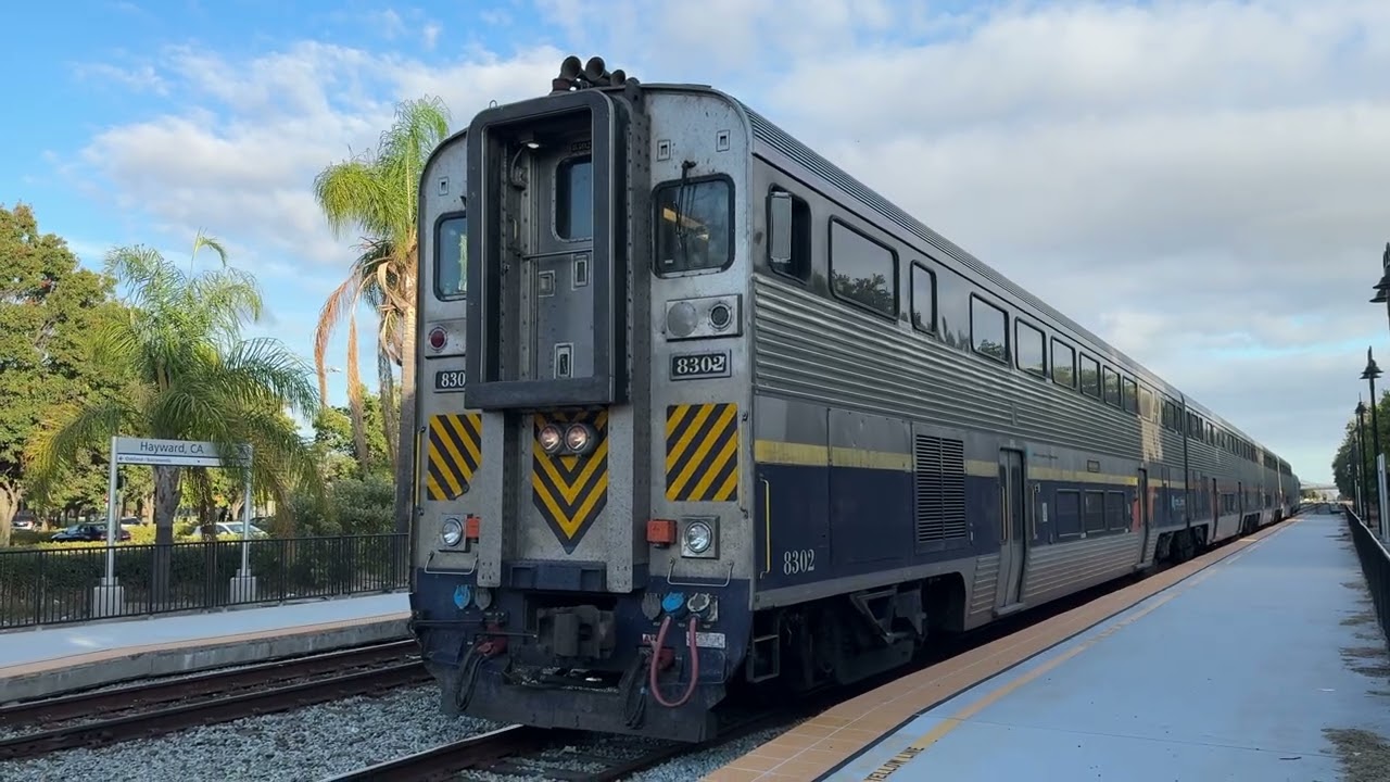 Surprise Amtrak Meet at Hayward Station! | A Rare Sight You Don’t See Often