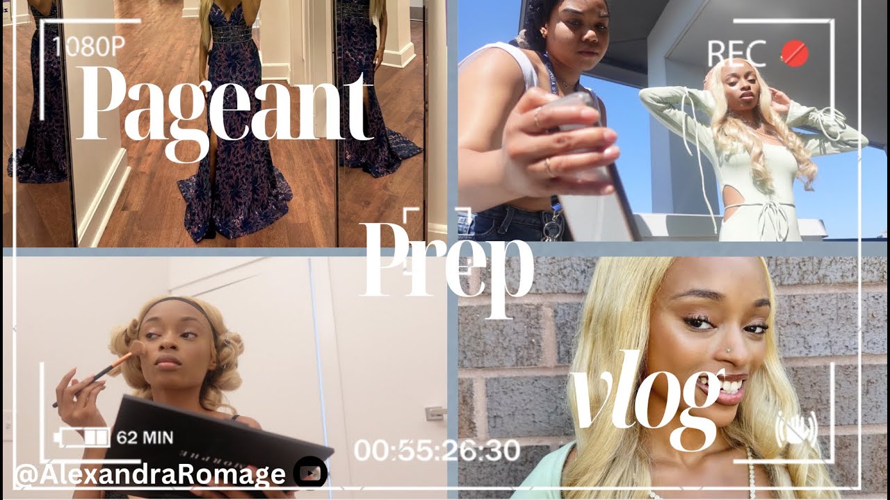 VLOG ♡: Pageant Prep !!! Dress Shopping | Yearbook Photos | GRWM