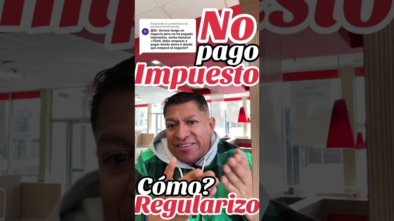 ¿Tienes un negocio y nunca has pagado impuestos a la Sunat? MIRA ESTO antes que te encuentren