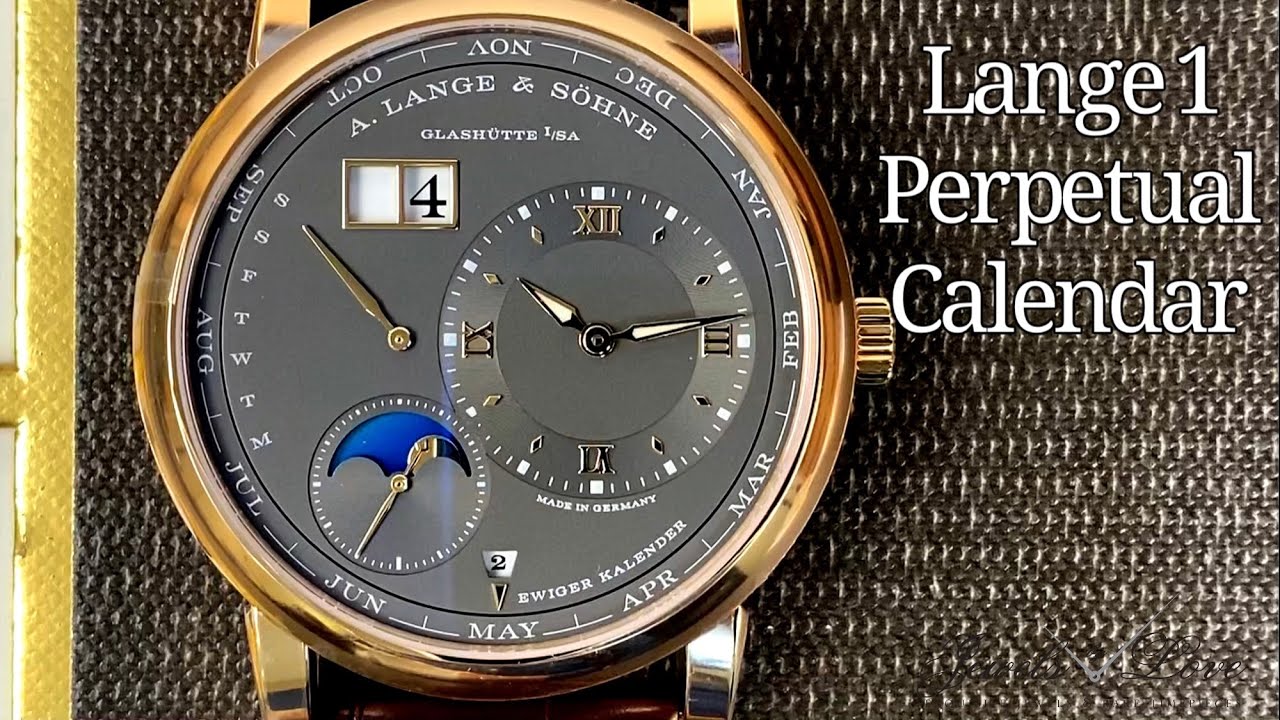 A. Lange & Söhne Lange 1 Perpetual Calendar 345.033 | Jewels By Love, St. Maarten