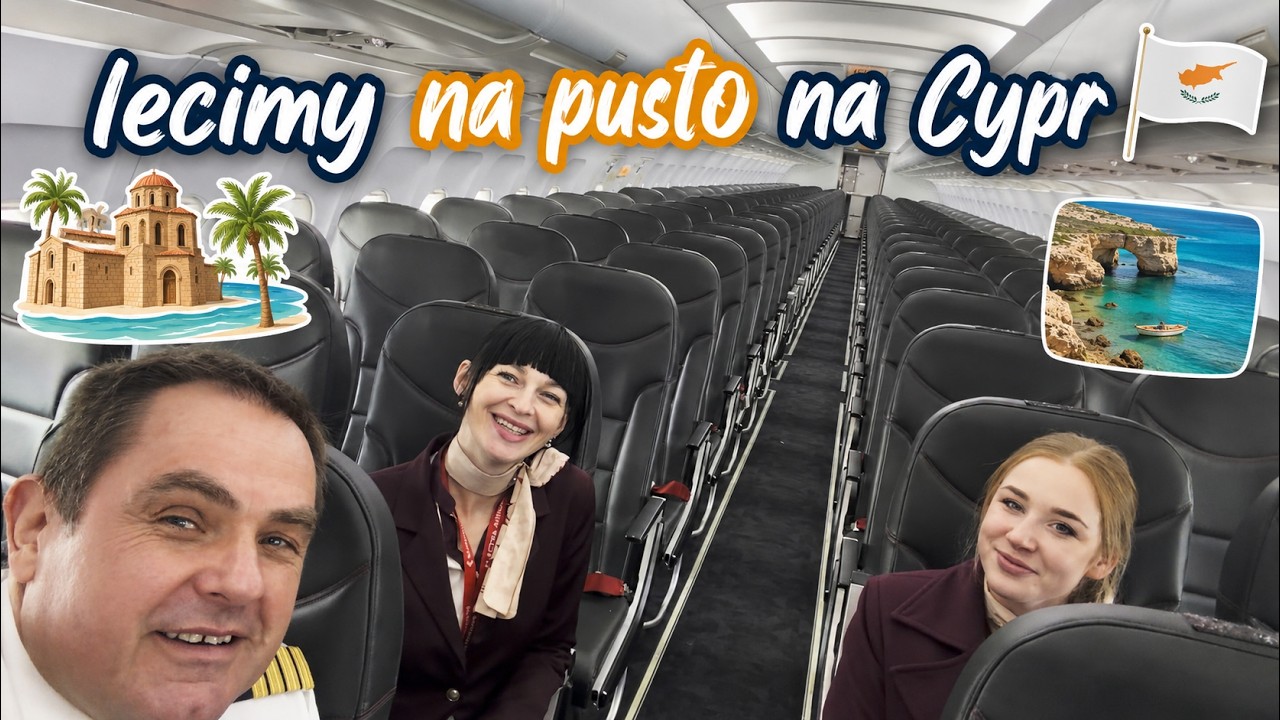 Cały Airbus A320 tylko dla załogi? Lecimy na Cypr!