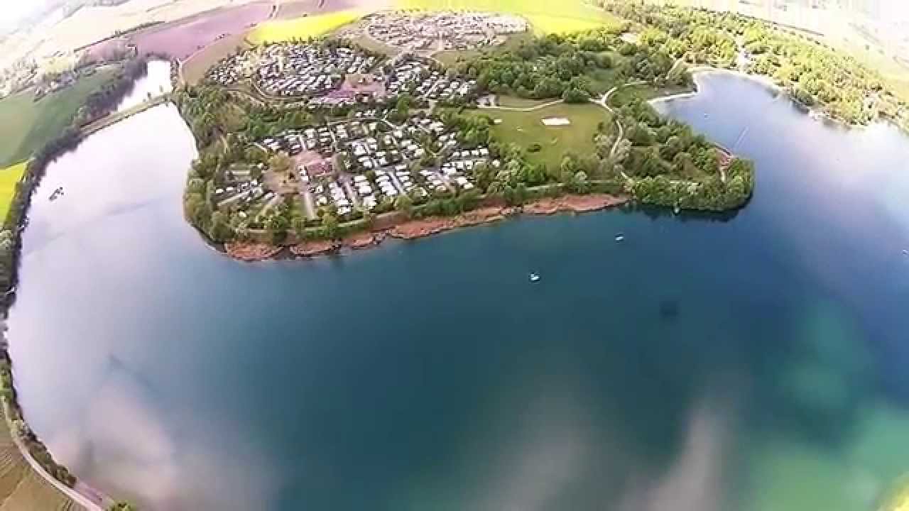 Der Breitenauer See Luftaufnahmen