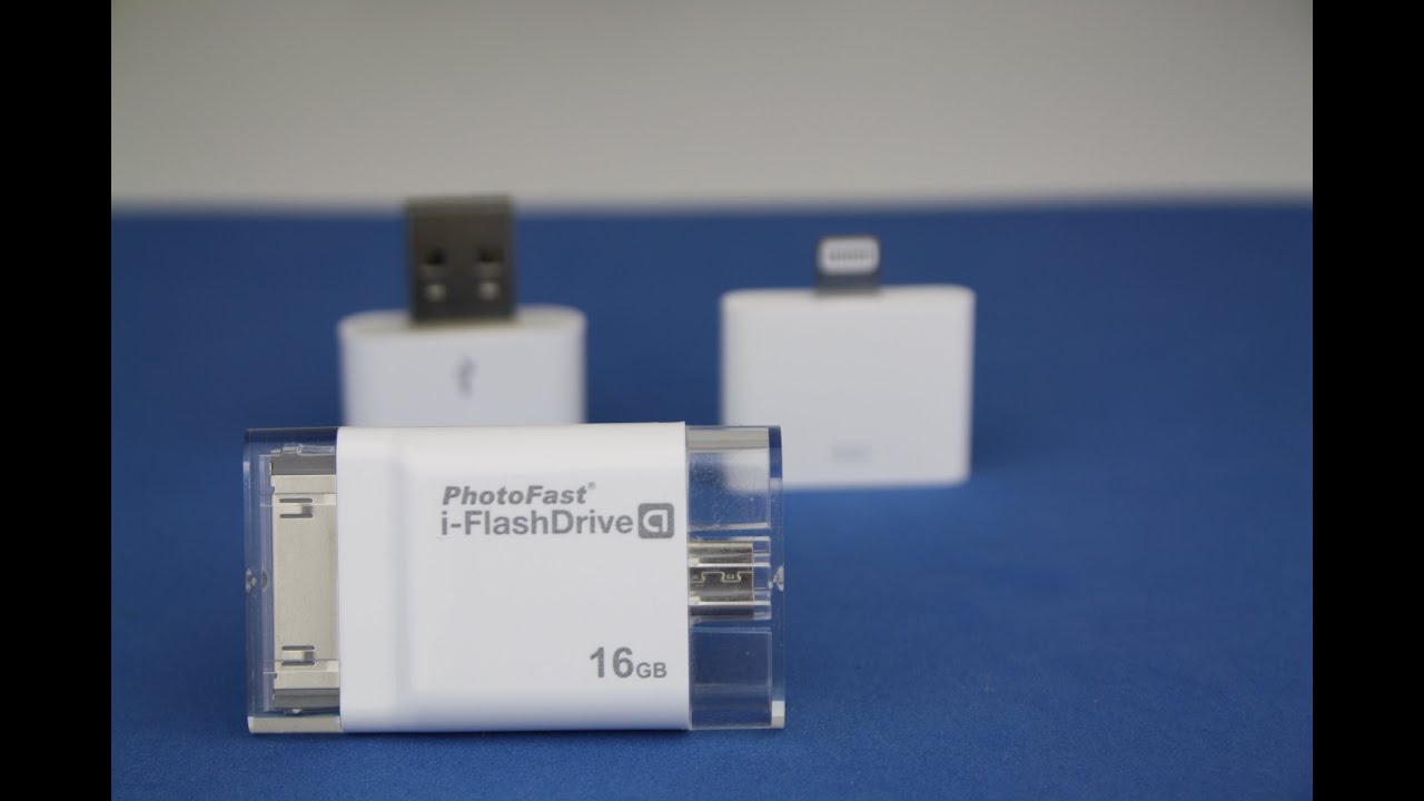 Speichererweiterung für´s iPhone - PhotoFast iFlashDrive a - Review deutsch