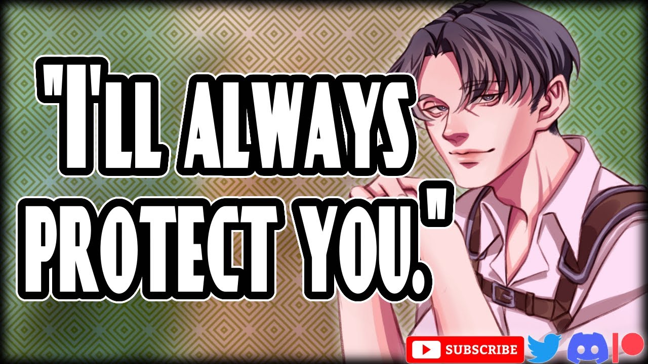 First Kiss with Royal Guard Levi - Fantasy AU - (Attack On Titan) - Anigomi Character Audio