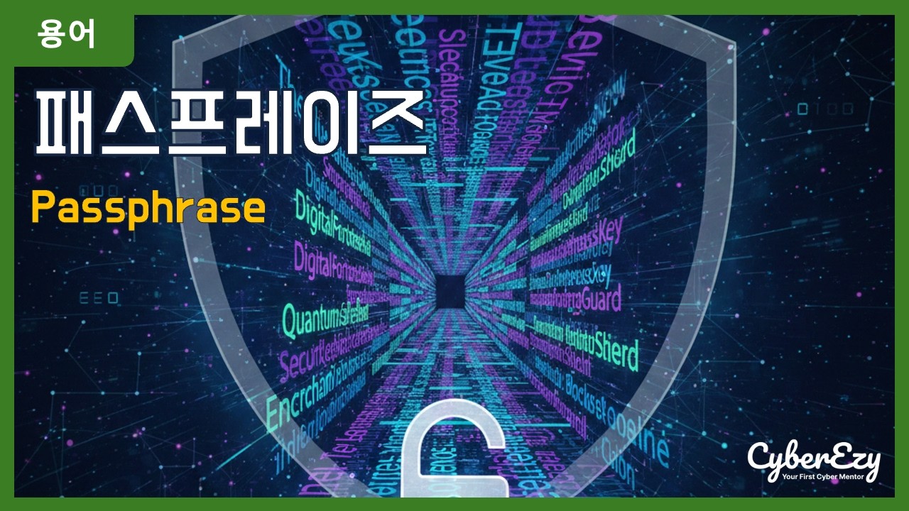 [용어](Cybersecurity) Passphrase - 패스프레이즈