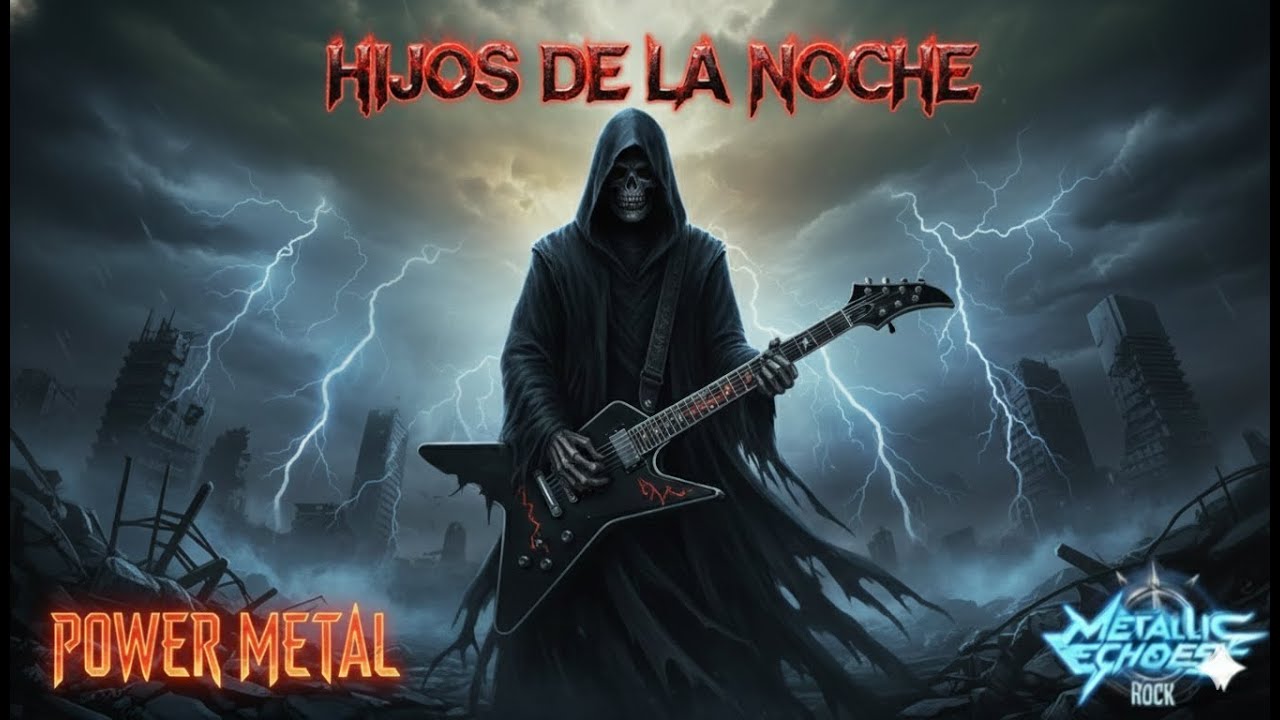 🔥 “HIJOS DE LA NOCHE” – Power Metal Oscuro que NO podrás olvidar ⚡🎸