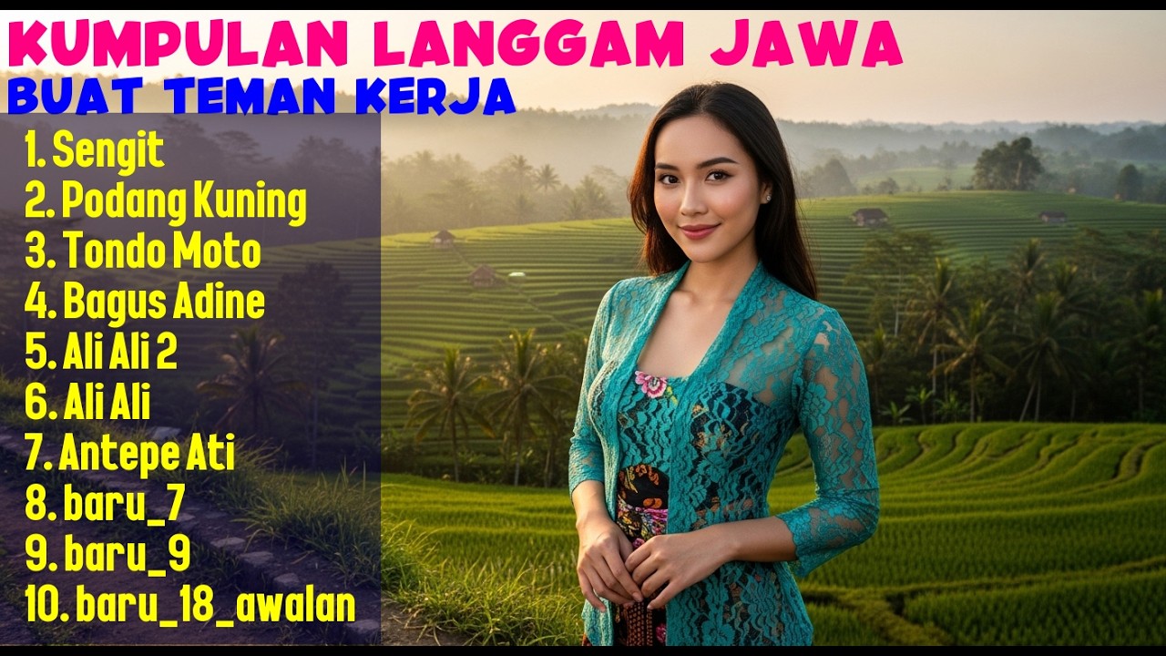 KUMPULAN LANGGAM JAWA CAMPURSARI PALING SYAHDU 🪕 BUAT TEMAN KERJA ATAU LAGU PENGANTAR TIDUR