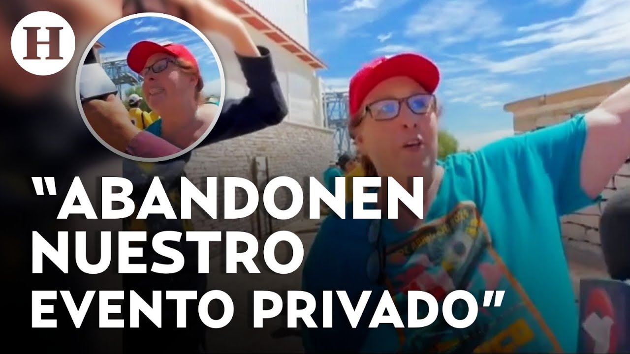 ¡Indignante! Extranjera corre a mexicanos de mirador público para ver el eclipse; niña la confronta
