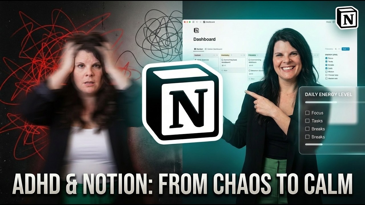 I Designed a Notion Workspace for ADHD Chaos&mdash;This Is What It Looks Like