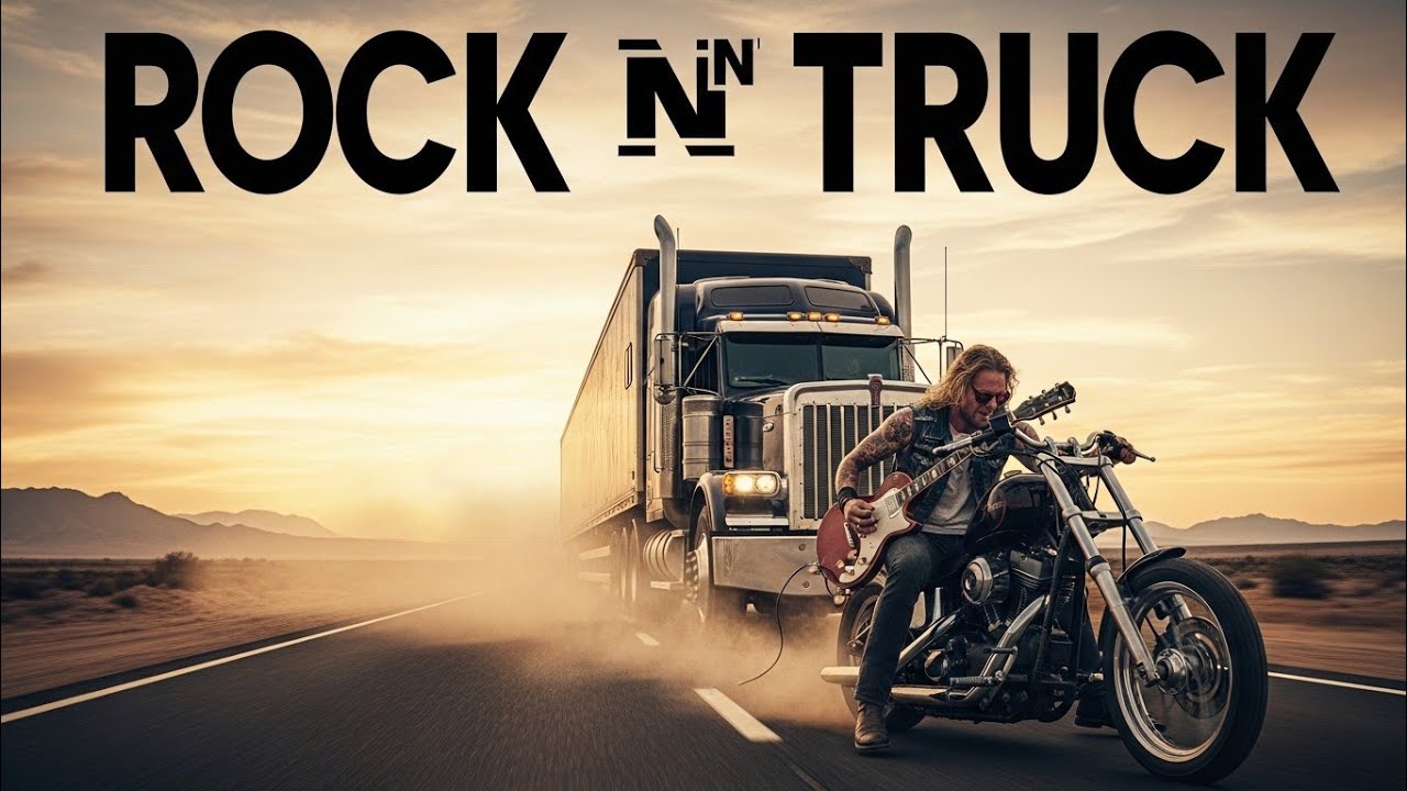 Trucker Rock Playlist for Long Haul Drivers | Highway Driving Music | Nonstop Country Rock.