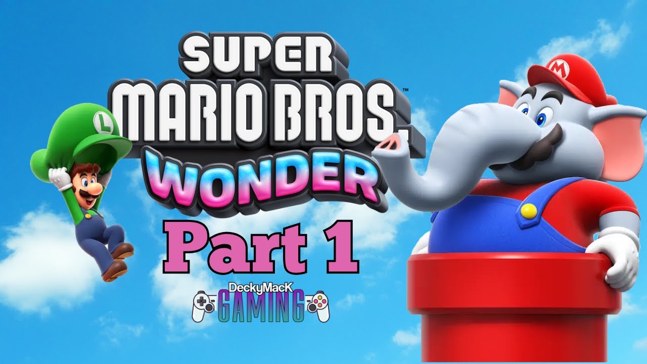 SUPER MARIO WONDER part 1