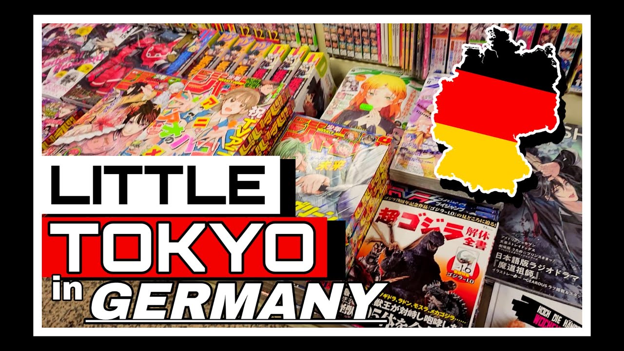 Little Tokyo in Düsseldorf, Germany  | (Anime, Manga, Ramen, Taiyaki & MORE!)