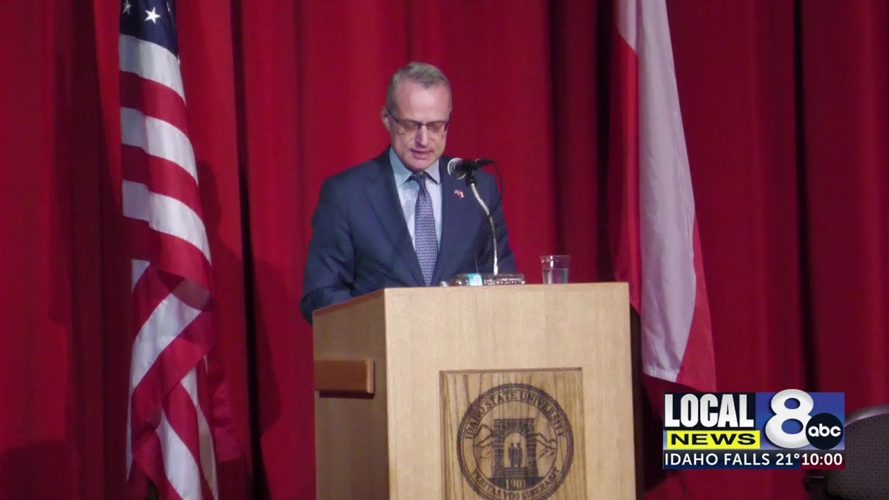 Poland Ambassador speaks at 2023 Frank Church Symposium