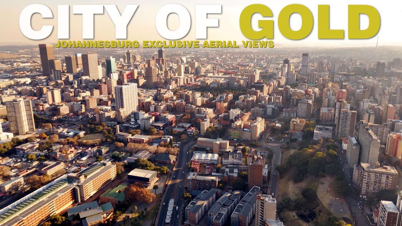 Exclusive Aerial Views Of Johannesburg City South Africa