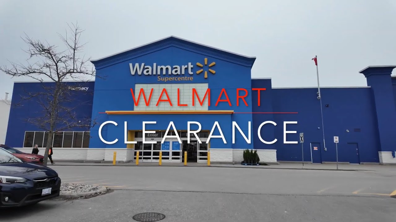 WALMART CLEARANCE APRIL 29, 2026 TORONTO CANADA