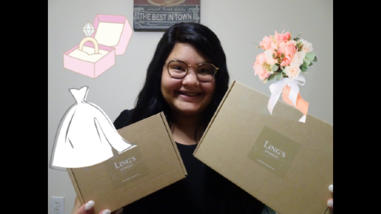 Lings Moment Unboxing |  My Wedding Series
