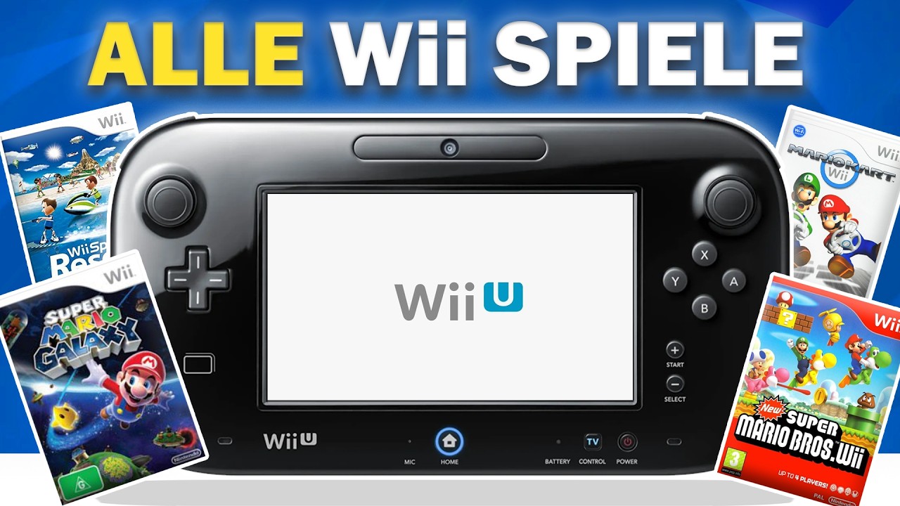 Alle Wii Spiele über USB auf der WiiU spielen!