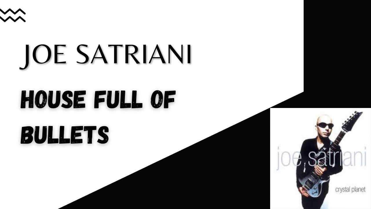 Joe Satriani - House Full Of Bullets (Guitar Lesson)