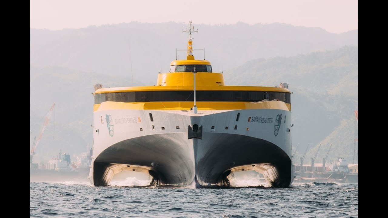 Austal Hull 395 - Ba&ntilde;aderos Express - Sea Trials off Balamban, Cebu, Philippines