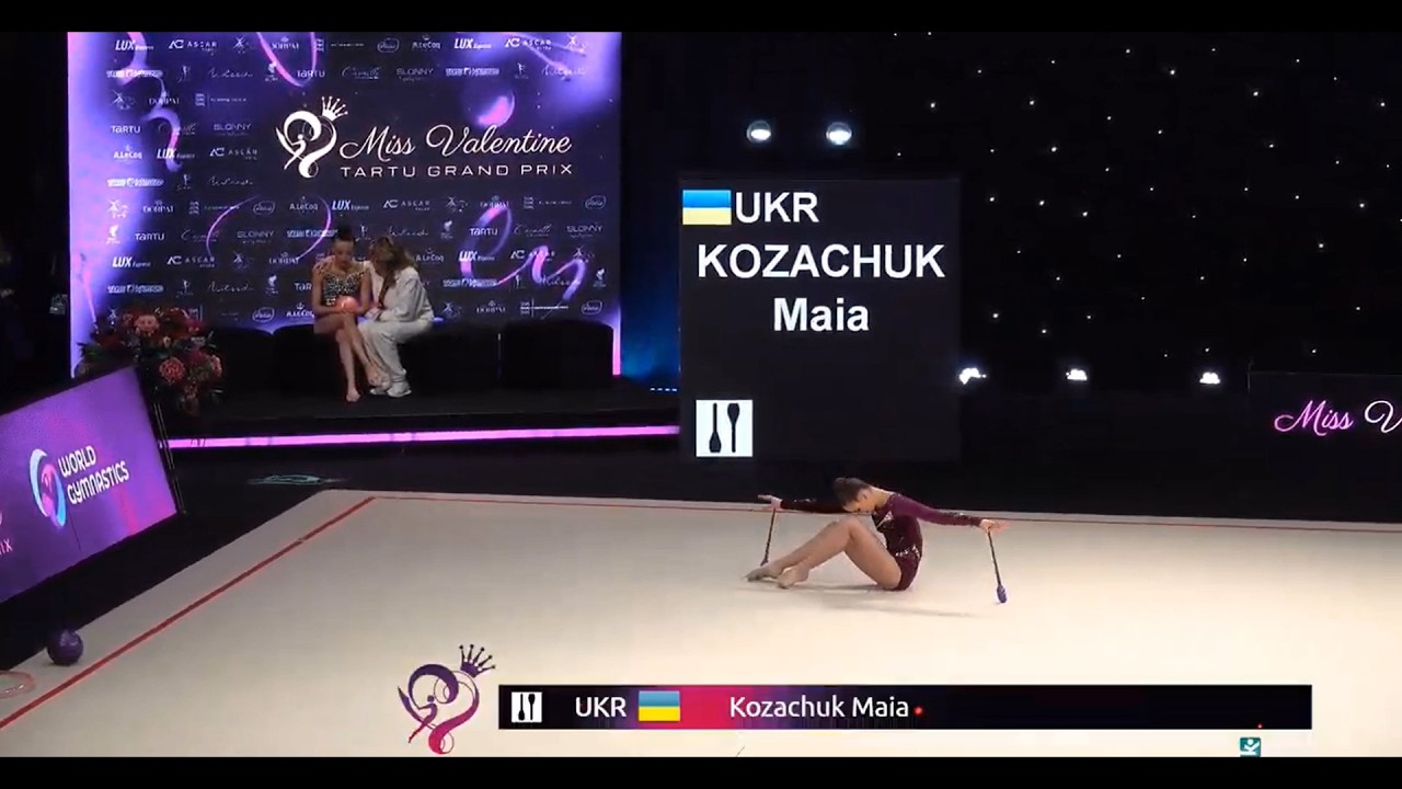 Maia Kozachuk Clubs 23,000 - International Tournament Non-FIG (2011) 
