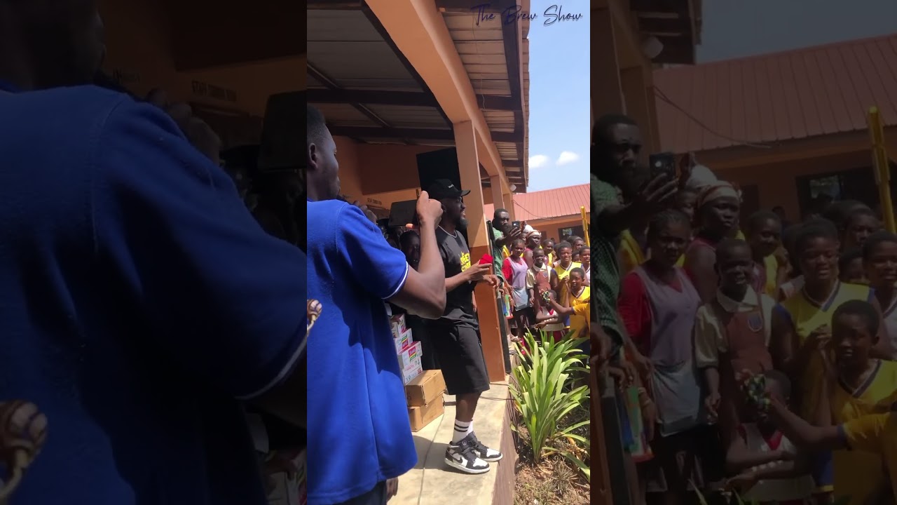 Pupils from the Mallam Cluster of Schools serenade Mr Drew ahead of his 2023 Seleey Concert