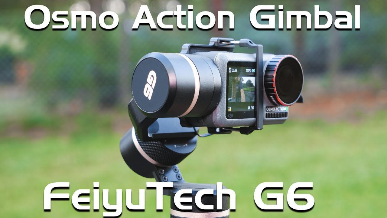 Optimales Gimbal für die DJI Osmo Action Kamera - Das FeijuTech G6 // Deutsch