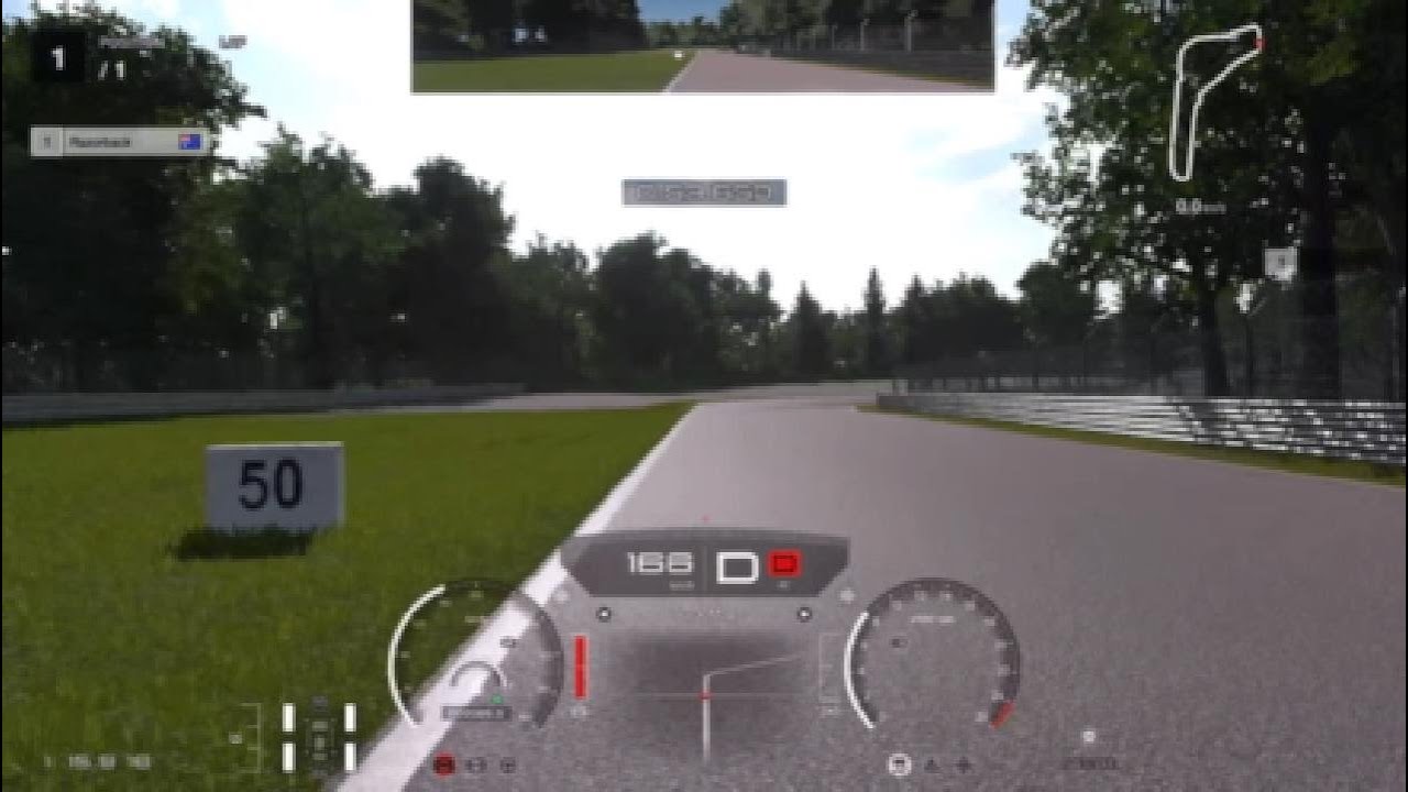 Gold time at Monza